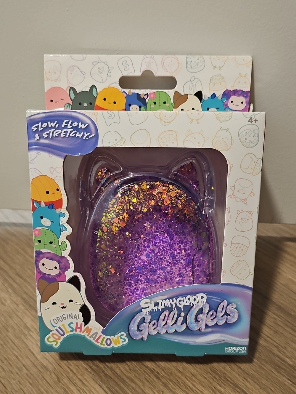 Squishmallows Slimy Gloop Gelli Gels Purple